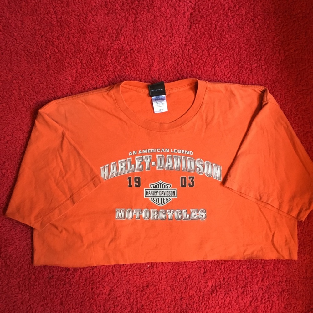 VINTAGE NEW ORLEANS HARLEY DAVIDSON CROP TOP 🔥⭐️